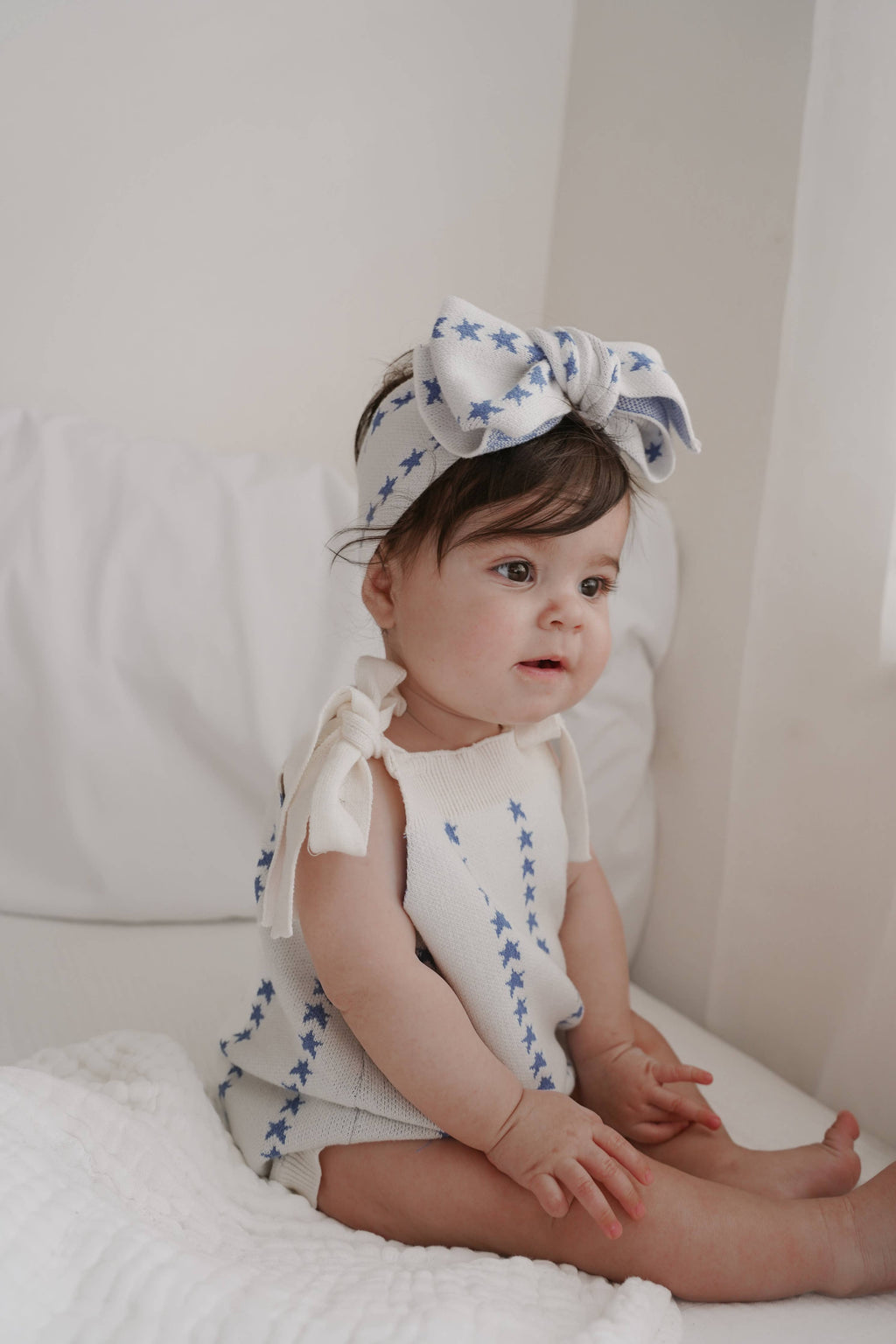 Radiant Stars Romper + Headband