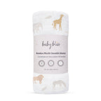 Bamboo Muslin Swaddle - Safari Snuggles
