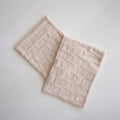 Organic Checkered Knit Blanket