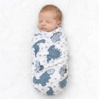 Bamboo Muslin Swaddle - Safari Snuggles
