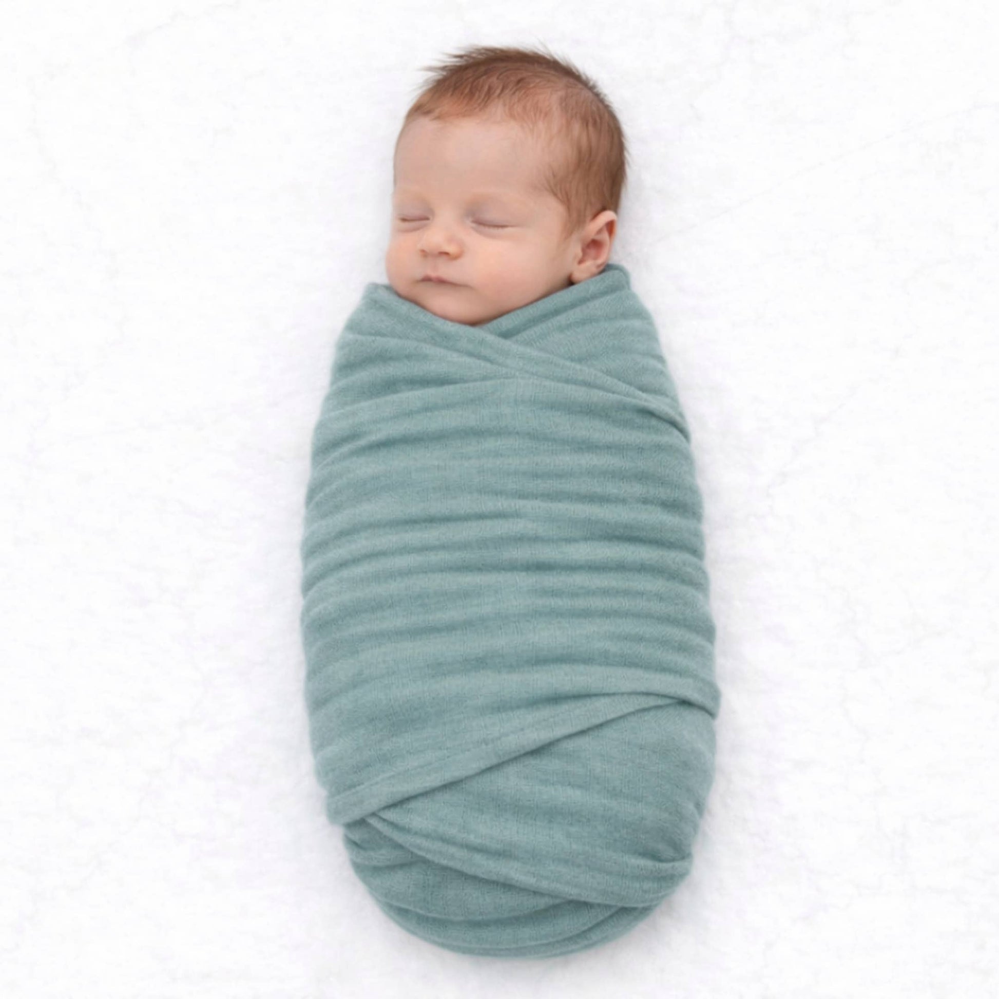 Bamboo Muslin Swaddle - Slate Blue