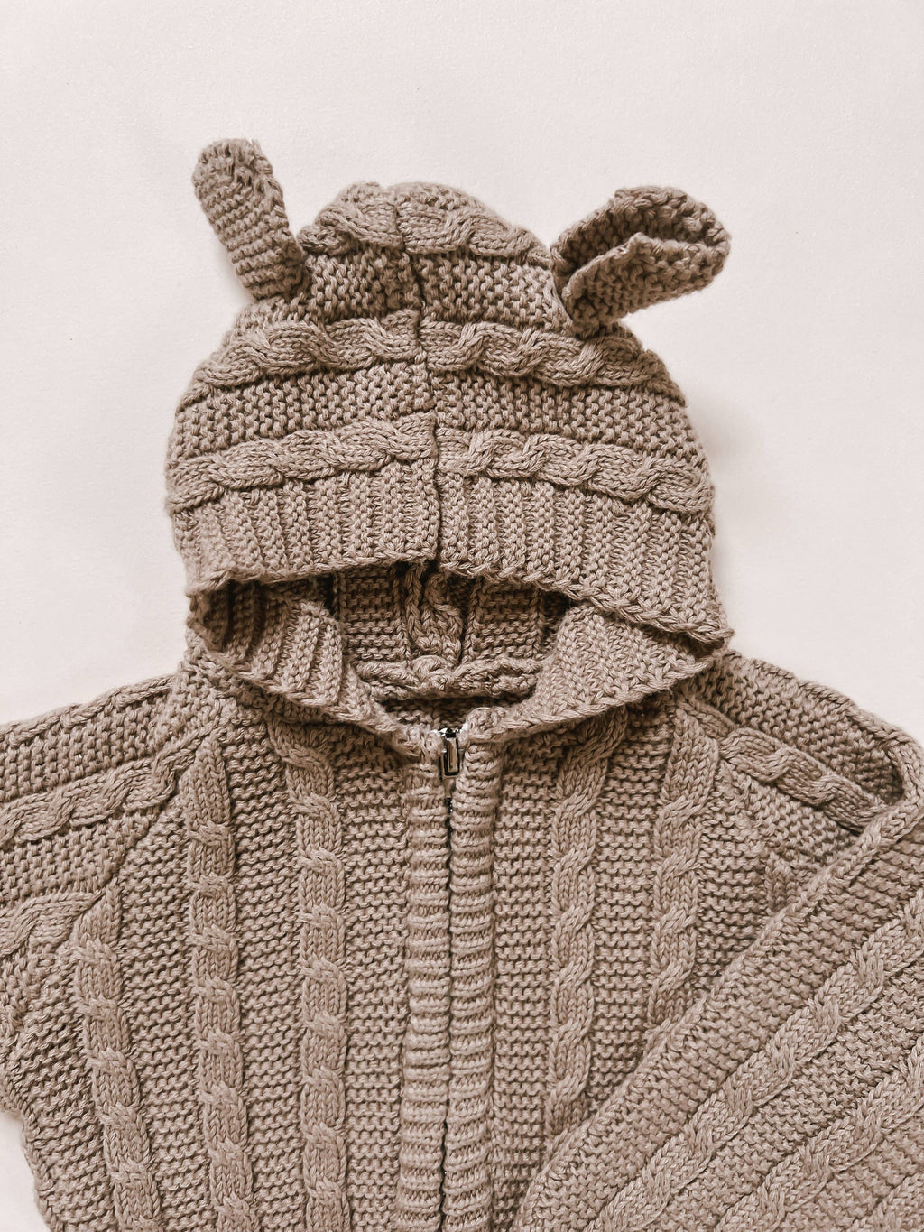Baby Bear Jumpsuit - Acorn