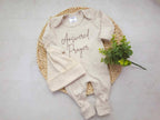 Answered Prayer - Oatmeal Romper