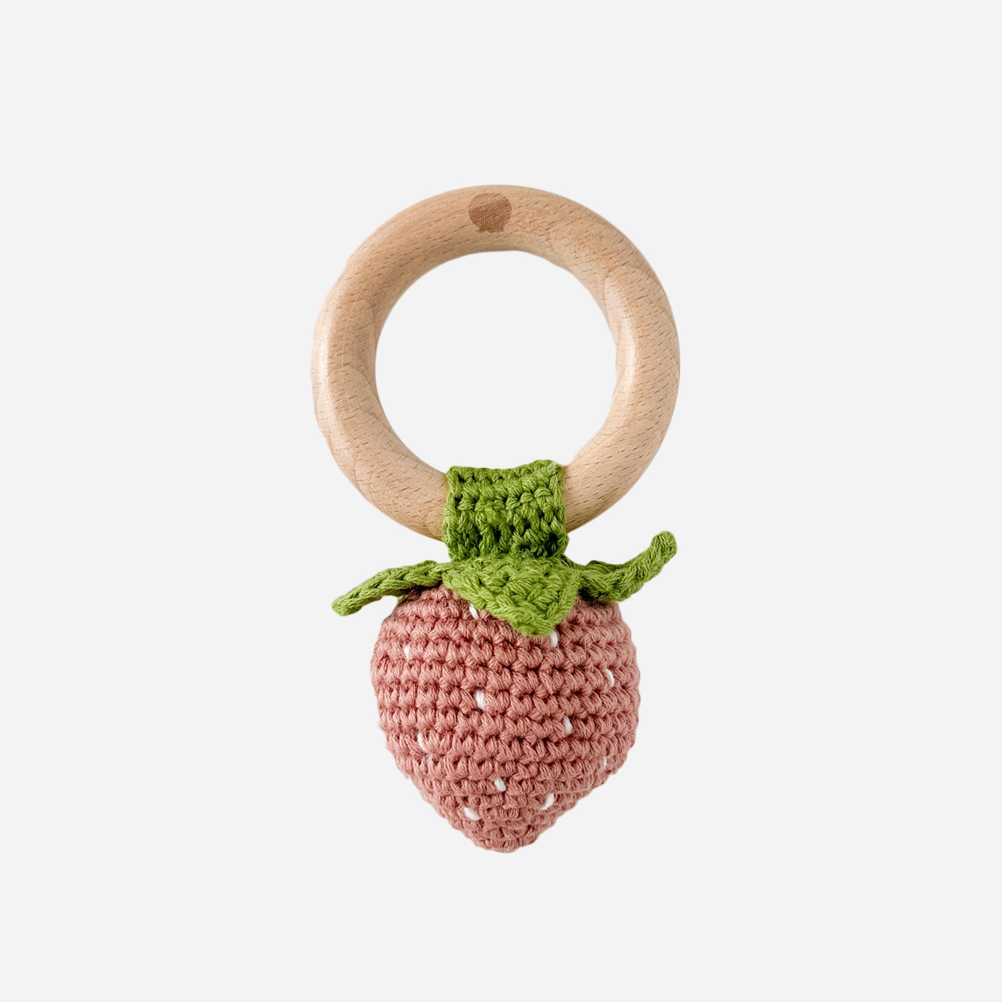 Strawberry Teether - Rattle