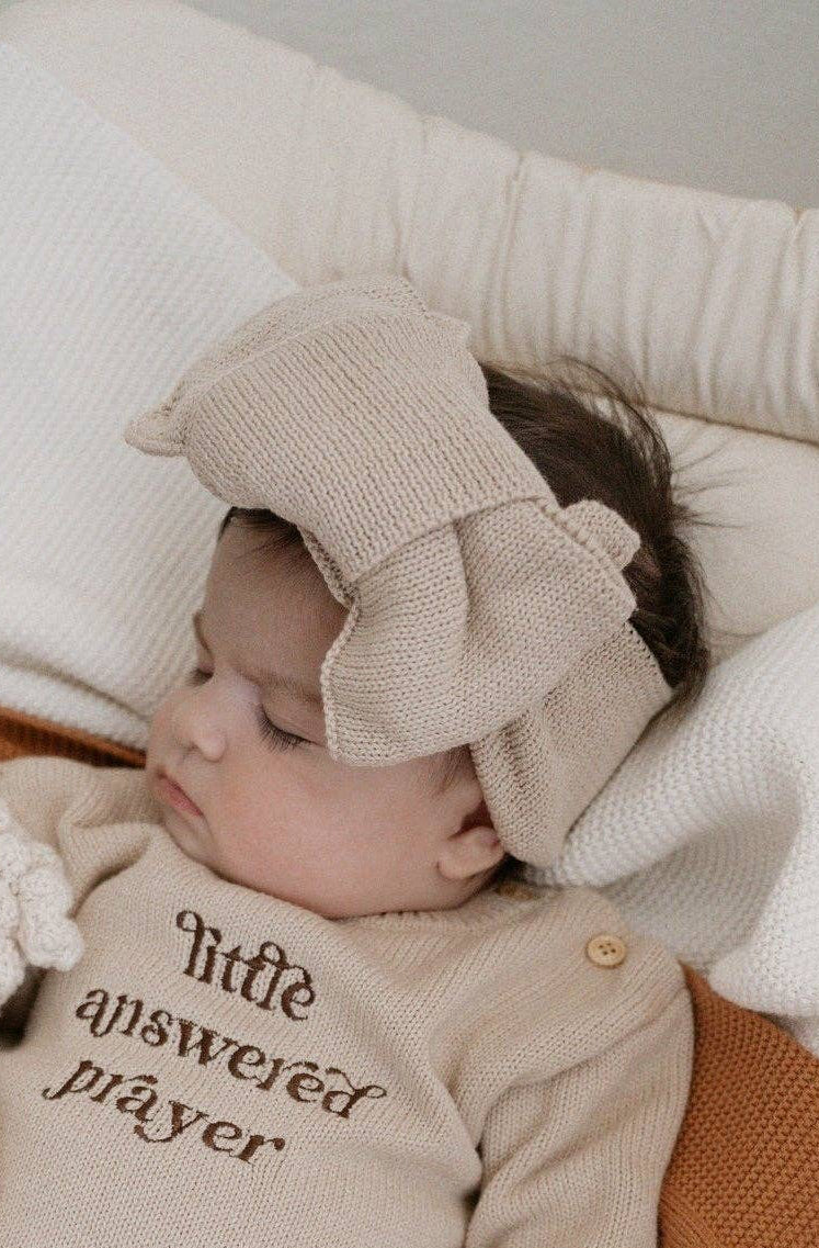 Answered Prayer Embroidered Romper