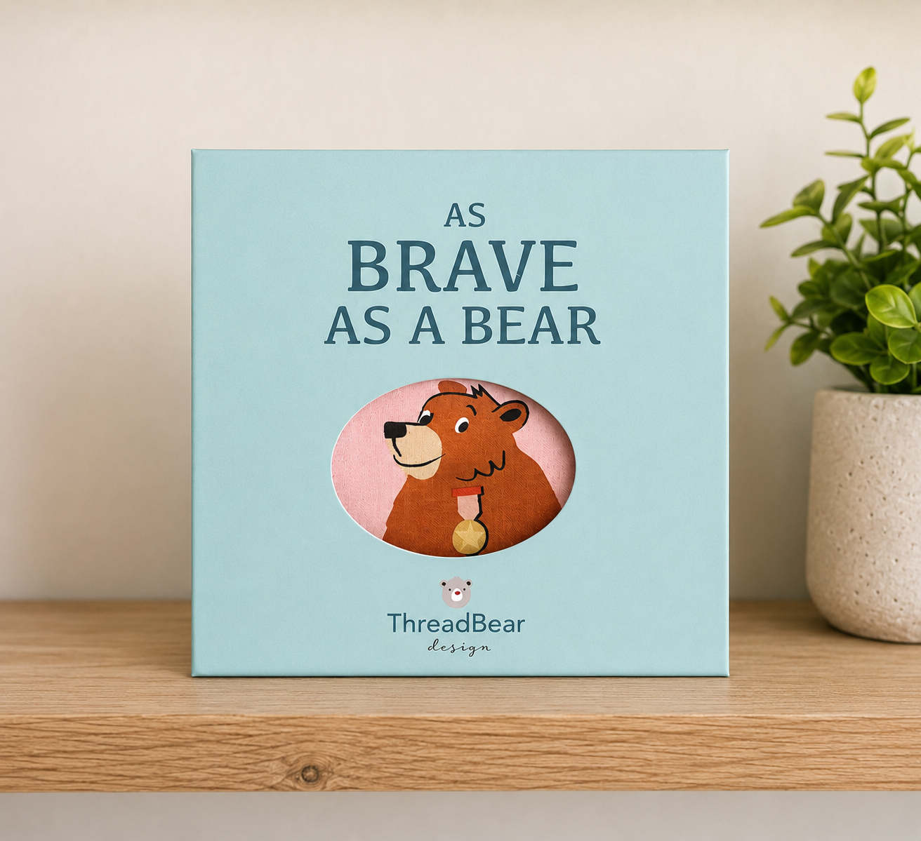 Brave as a Bear Rag Book