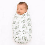Muslin Swaddle - Willow Leaves