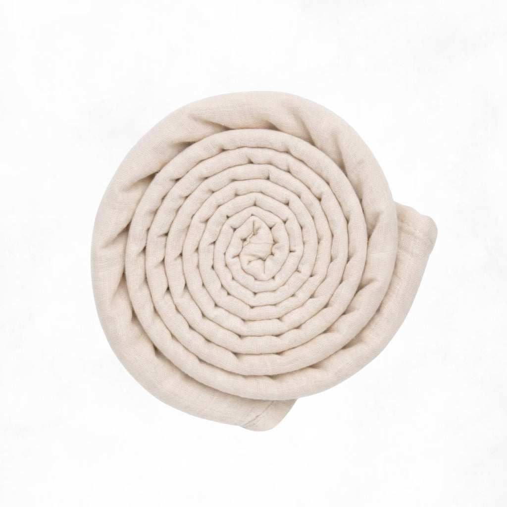 Bamboo Muslin Swaddle - Sand