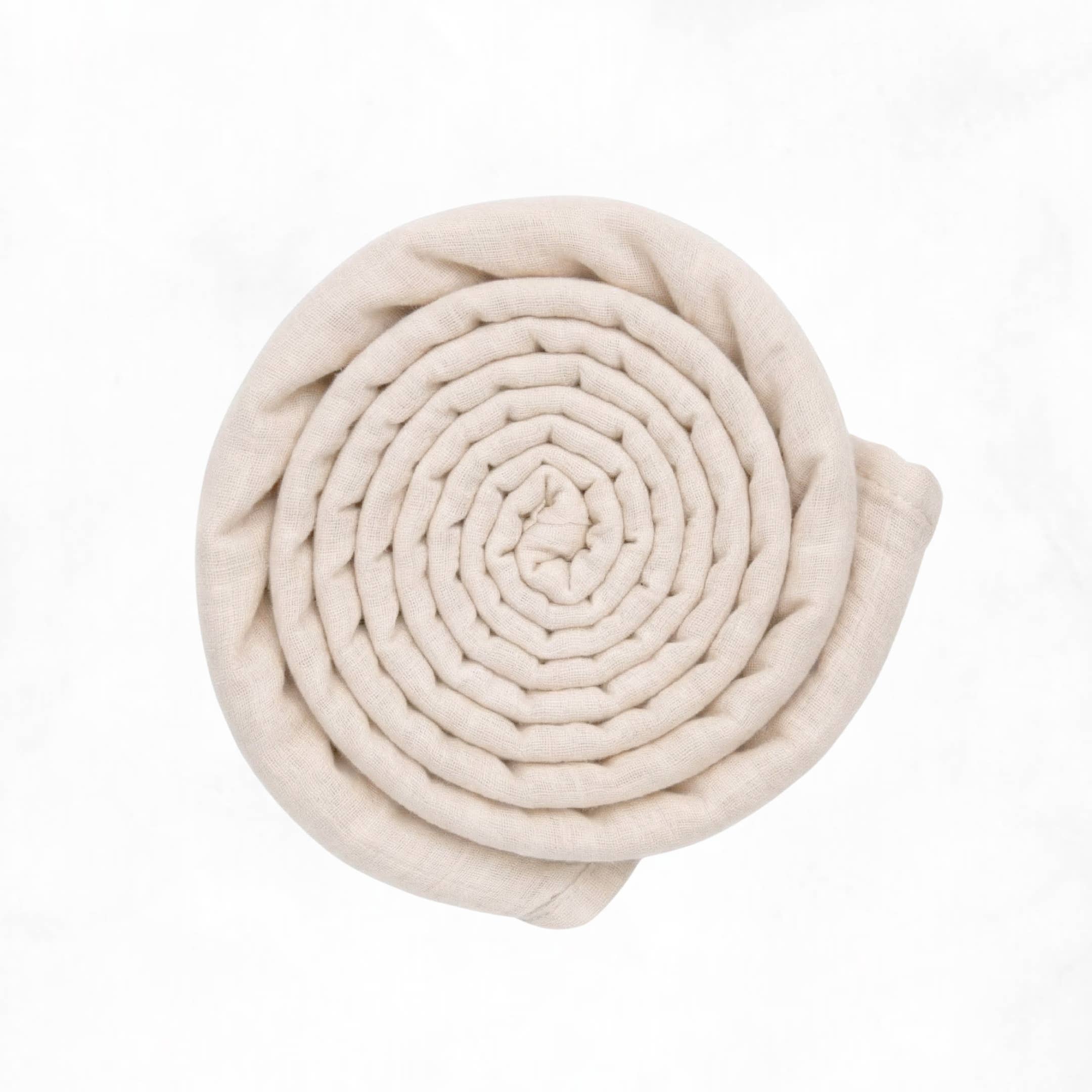 Bamboo Muslin Swaddle - Sand