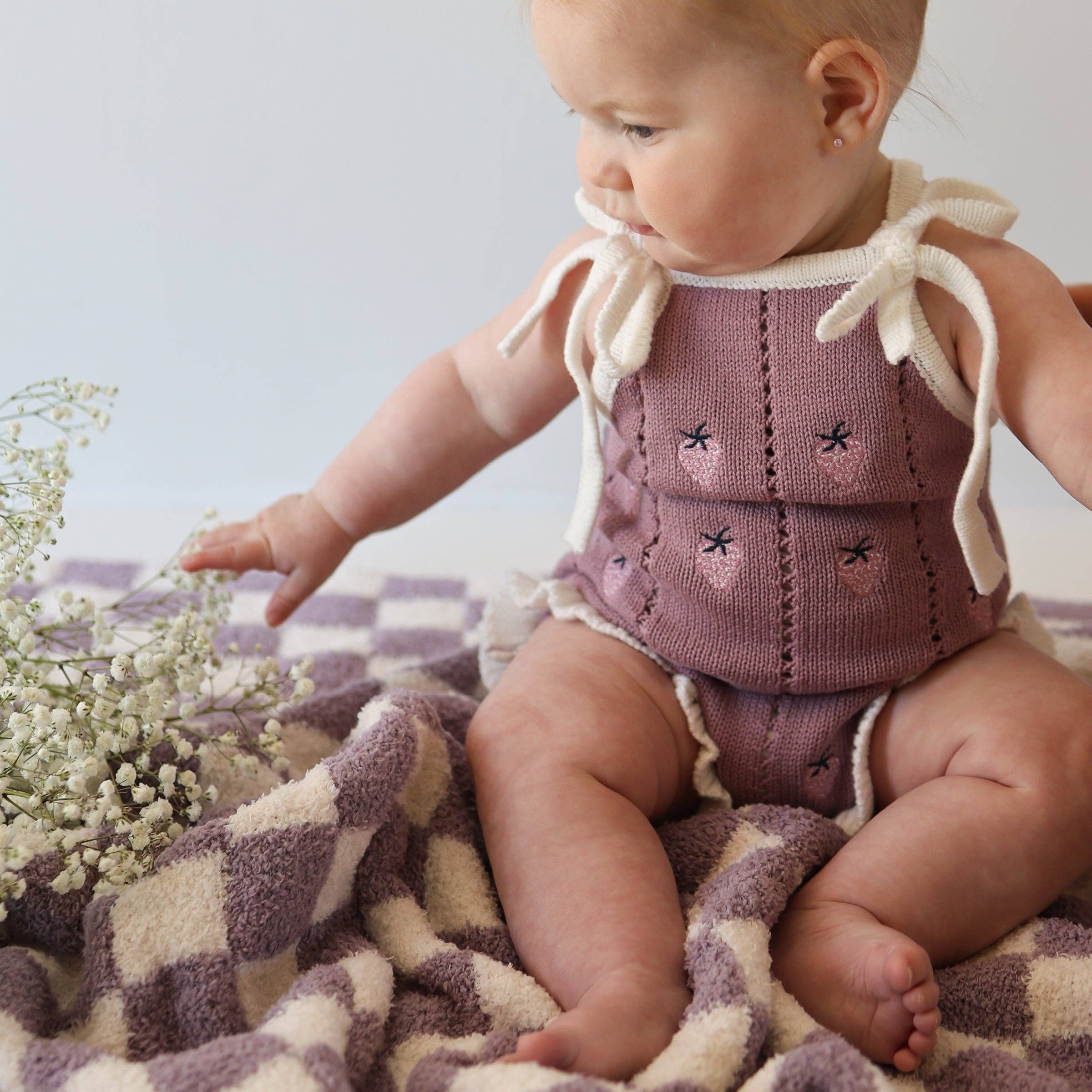 Knit Berry Romper