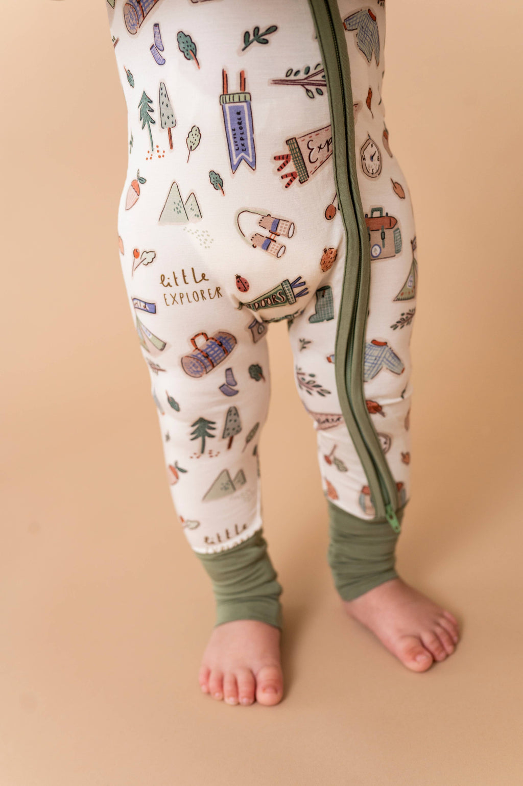 Baby Bamboo Pajamas - Bamboo Sleeper - Little Explorer