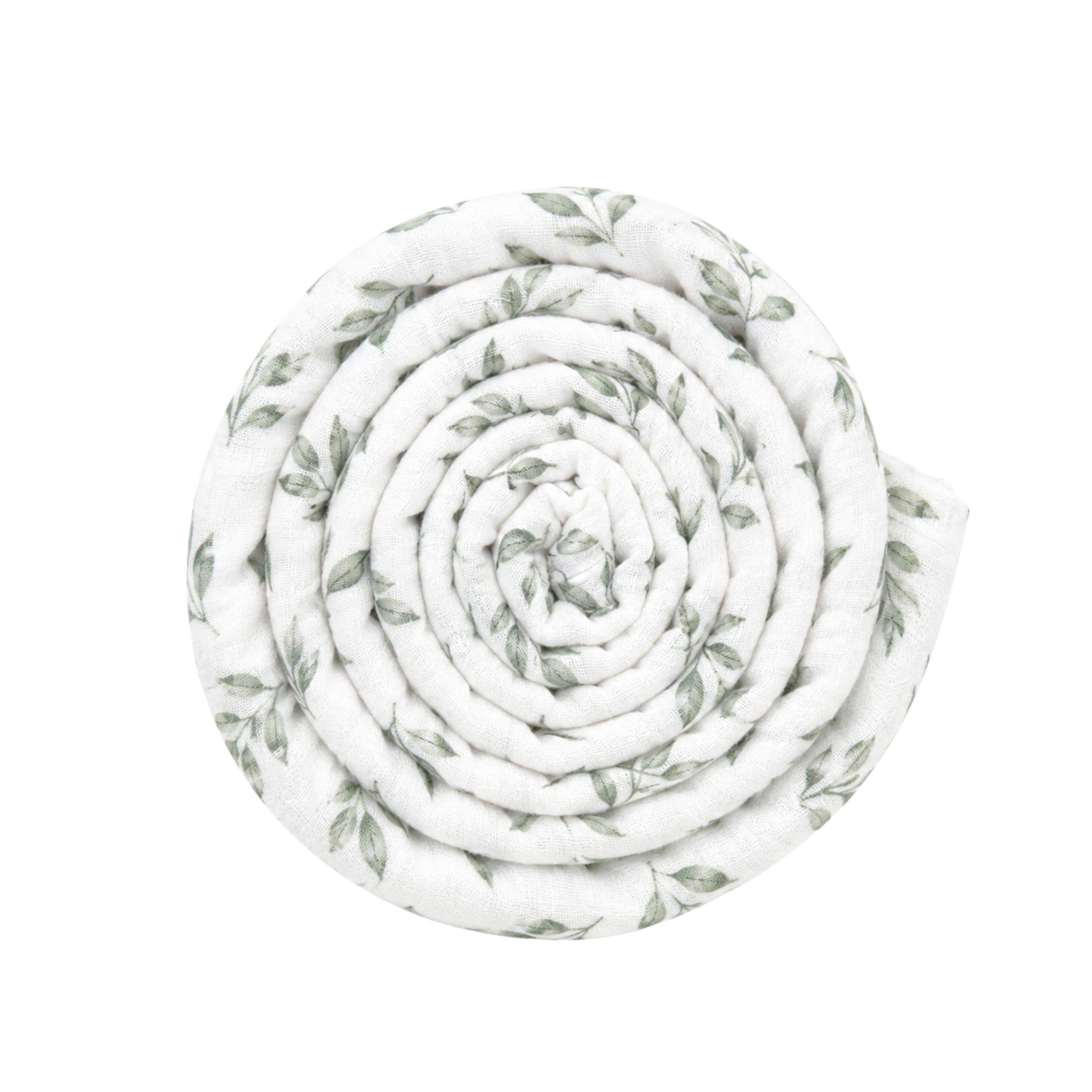 Muslin Swaddle - Willow Leaves