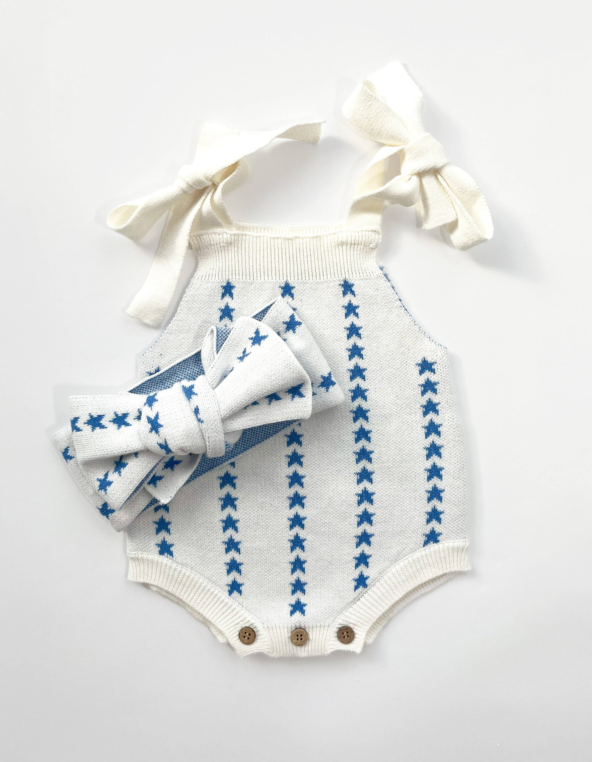 Radiant Stars Romper + Headband