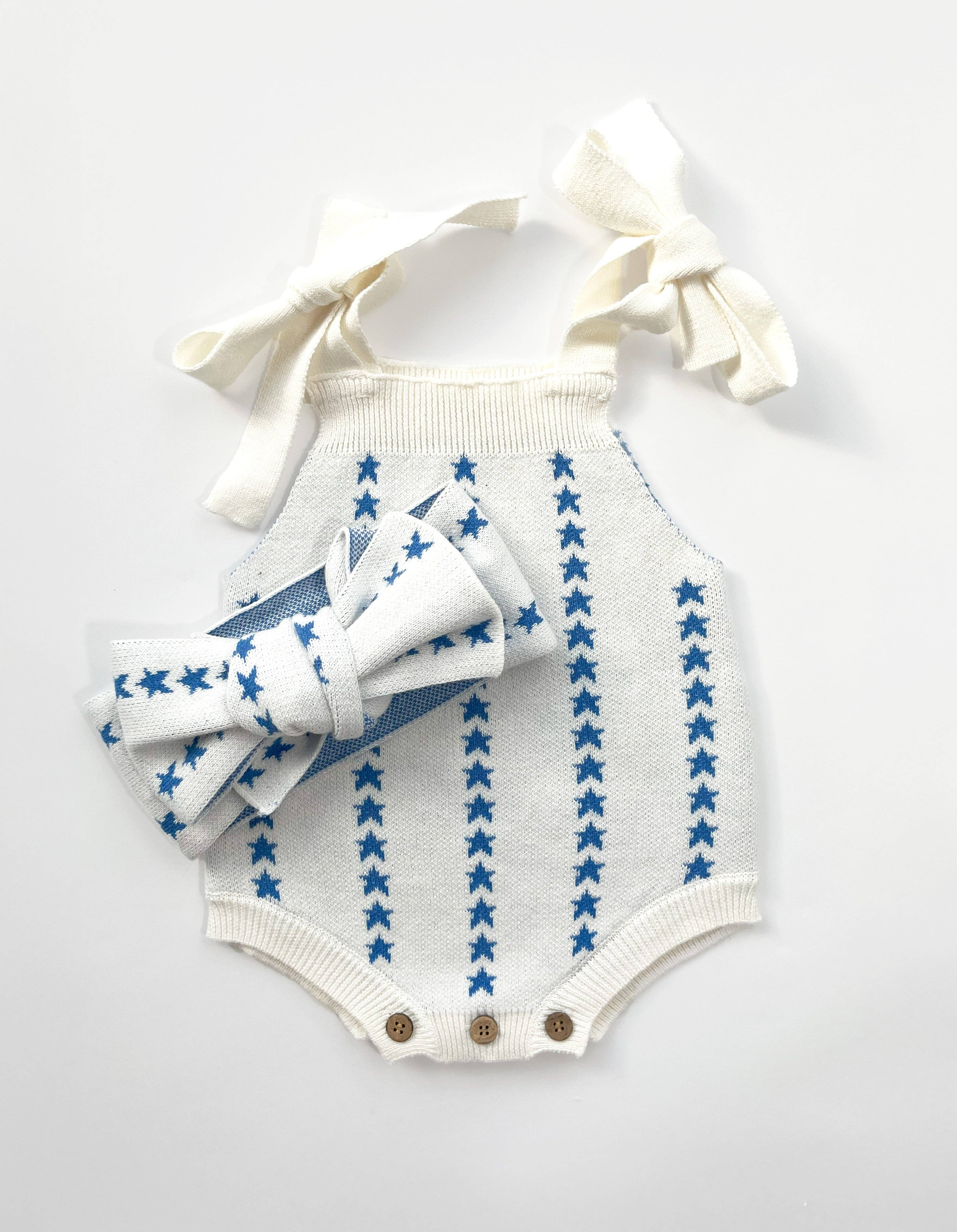Radiant Stars Romper + Headband