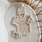 'Little Honey' Knit Romper Bundle