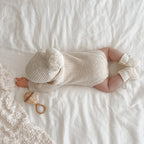 'Little Honey' Knit Romper Bundle