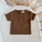 Corduroy Teddy Overalls + Tee