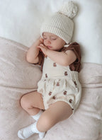 Corduroy Teddy Overalls + Tee