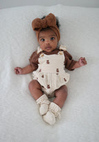 Corduroy Teddy Overalls + Tee