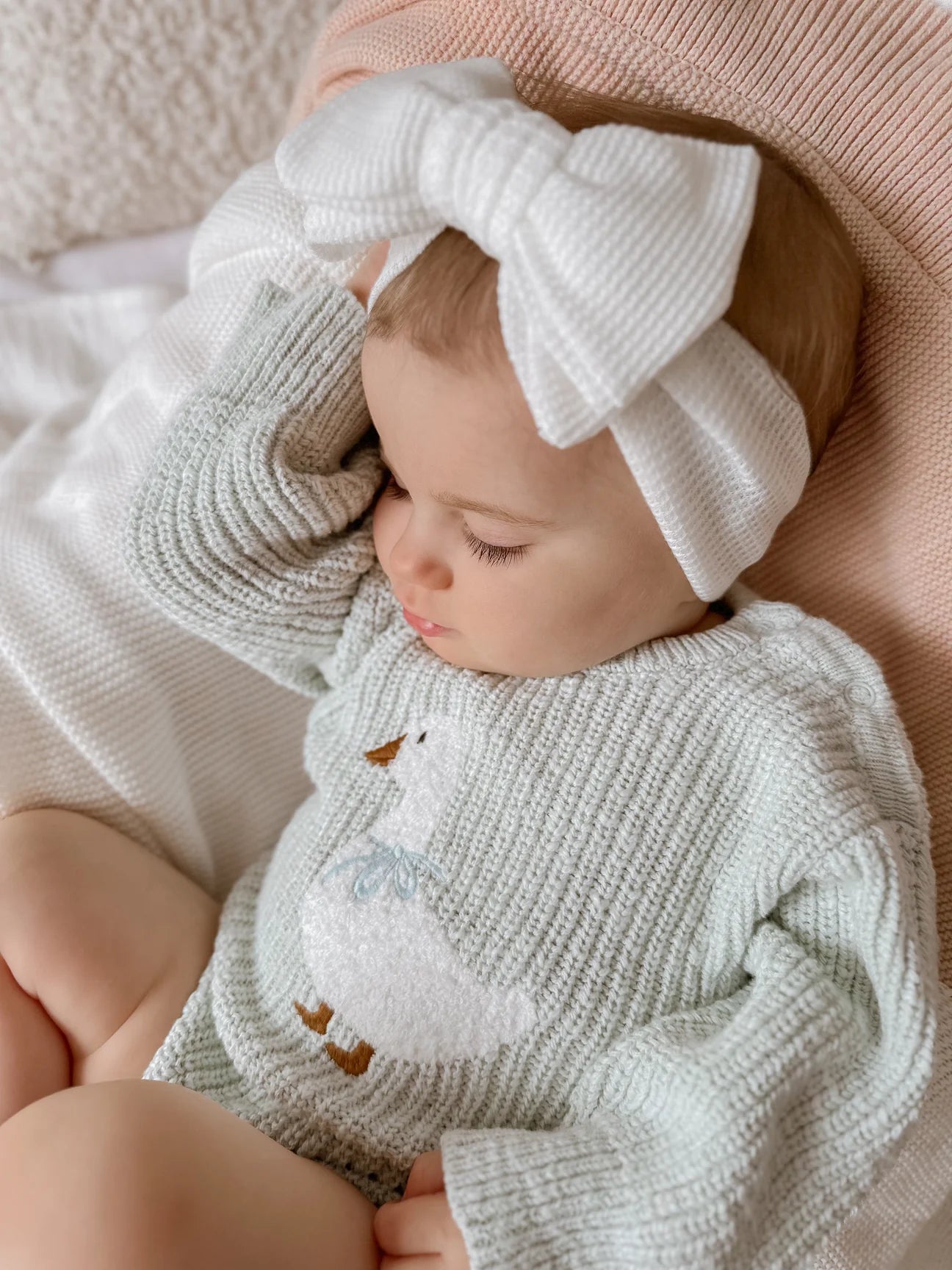 Goose Knit Romper