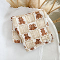 Peek-a-Boo Teddy | Muslin Swaddle