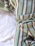 Olive Stripe Knit Set
