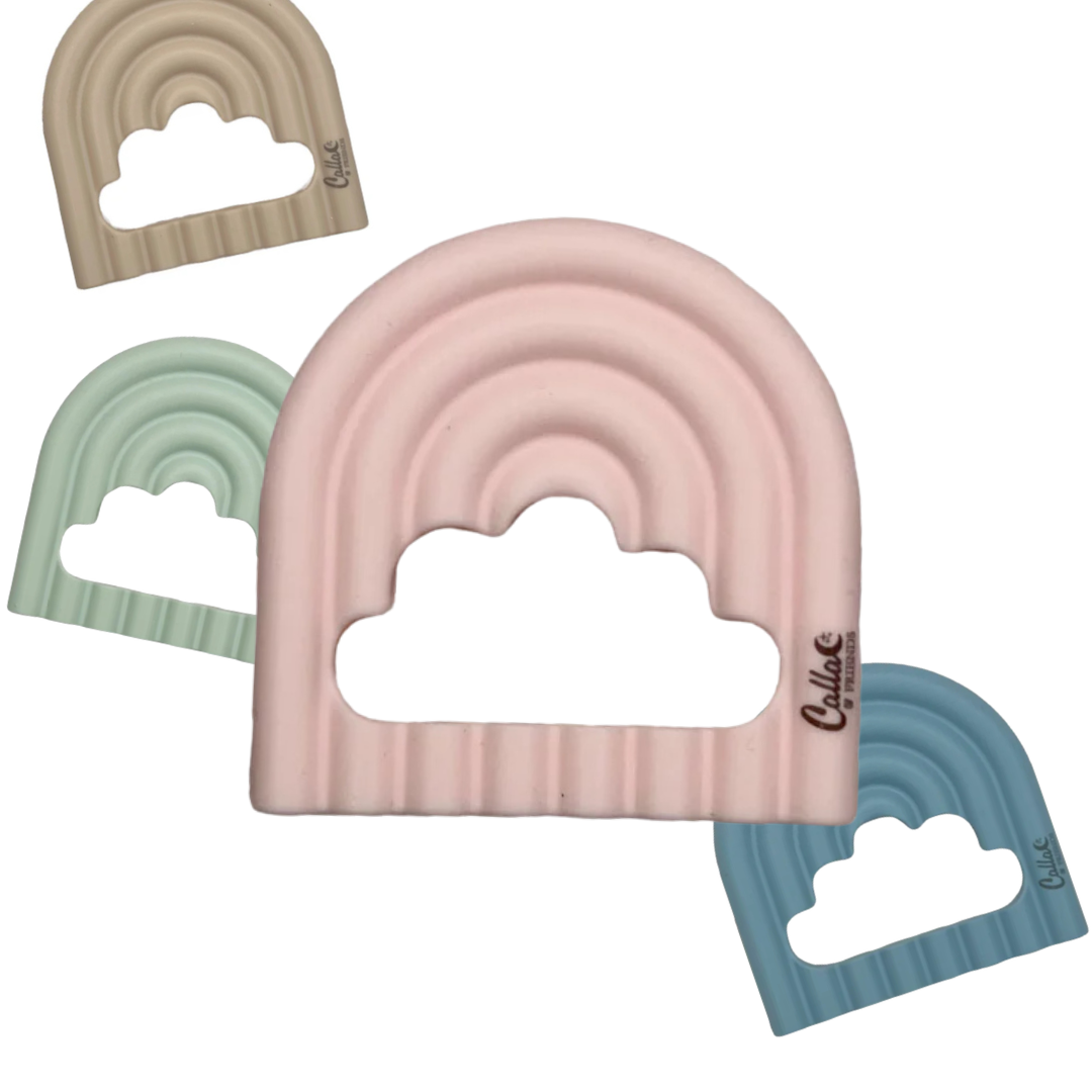 Rainbow Silicone Sensory Teether