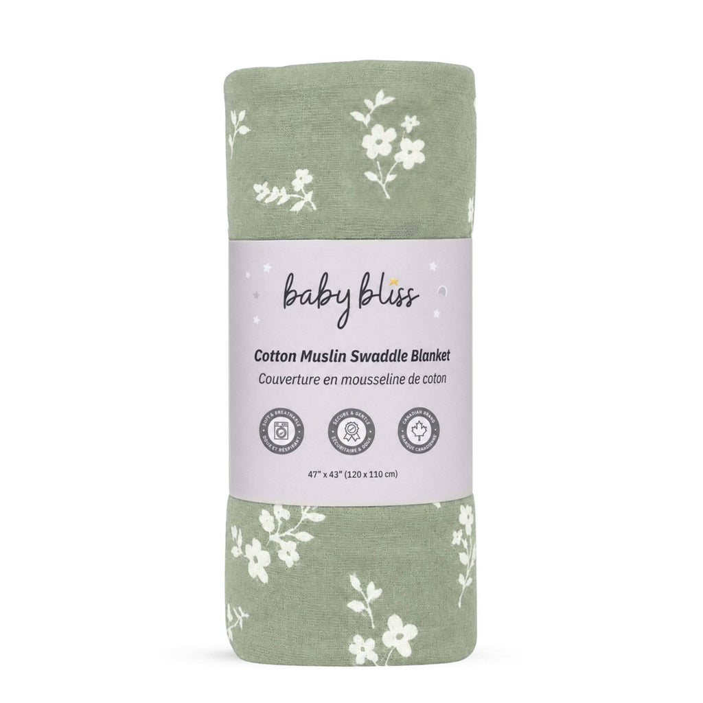 Muslin Swaddle - Blooming Daisy