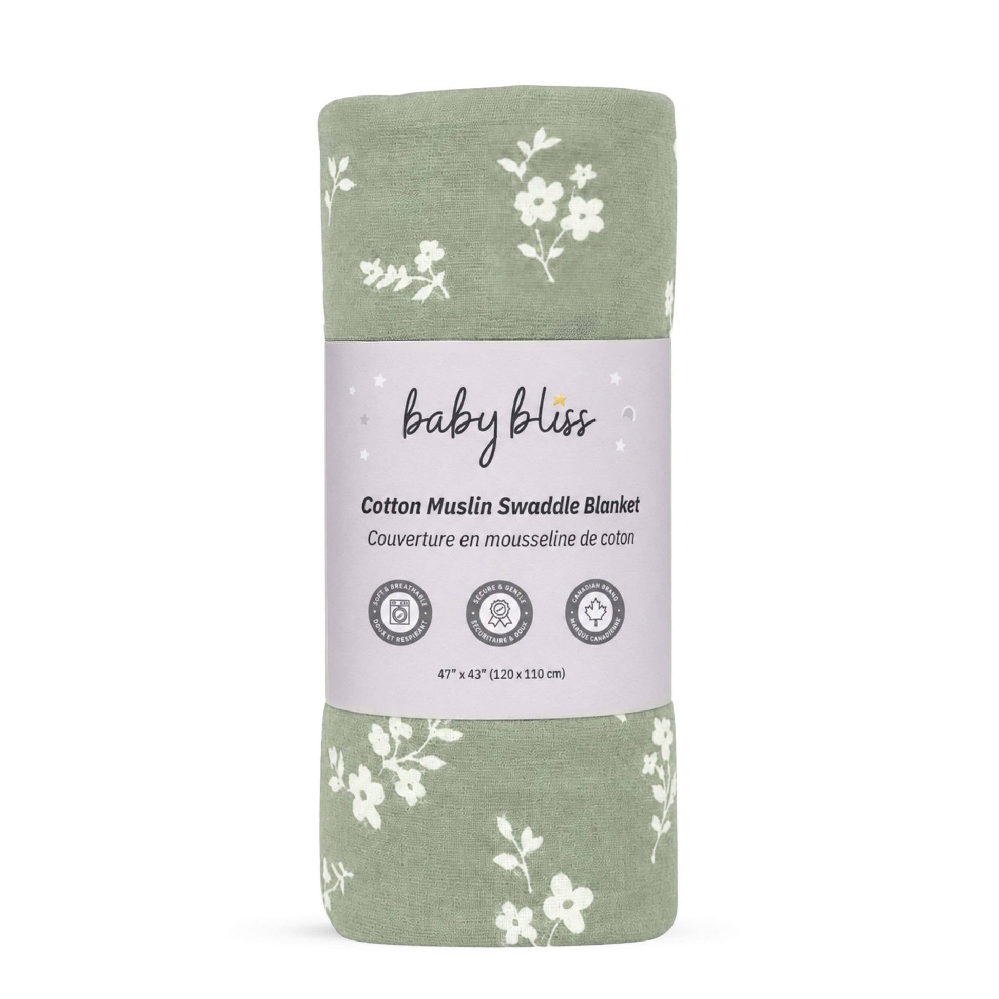 Muslin Swaddle - Blooming Daisy