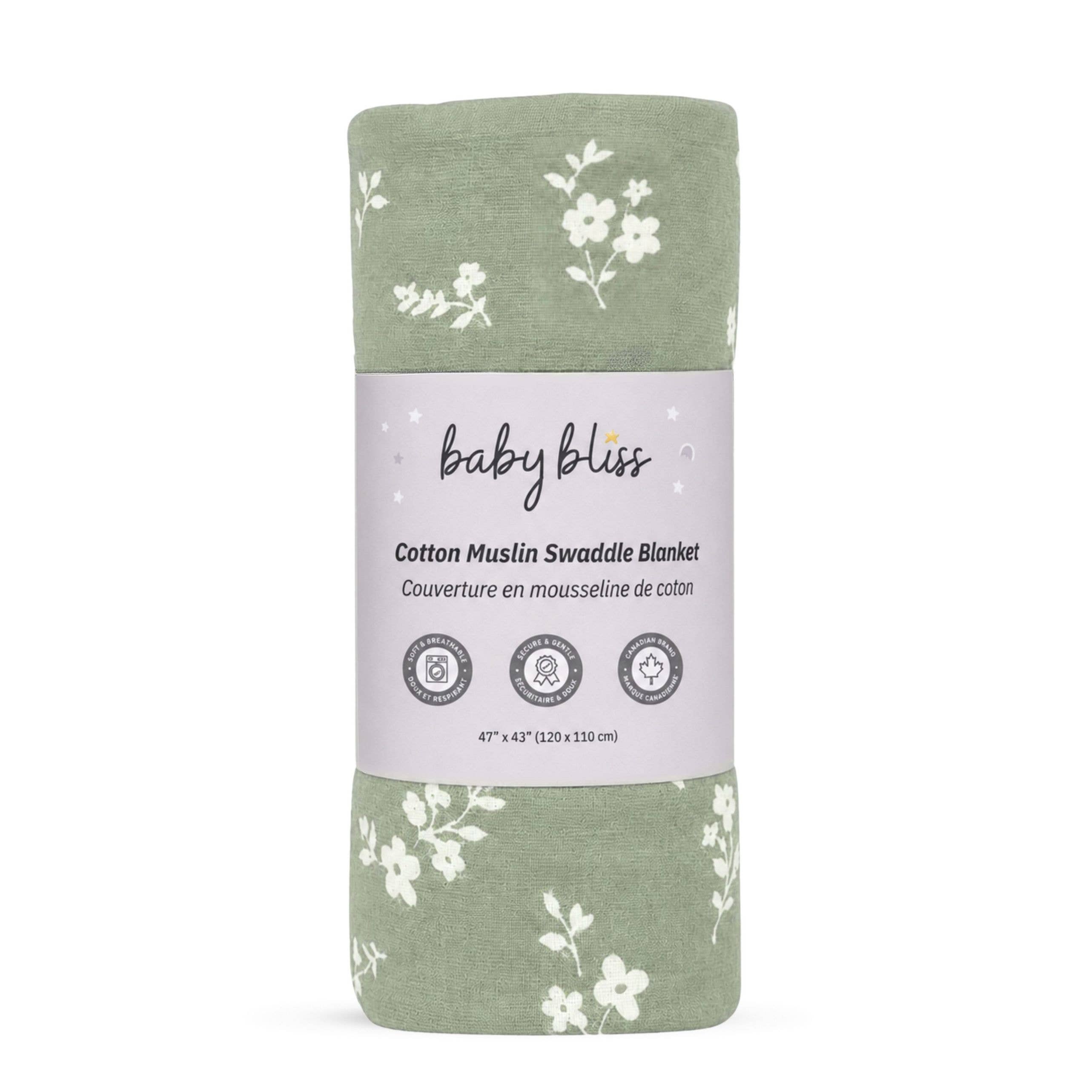 Muslin Swaddle - Blooming Daisy