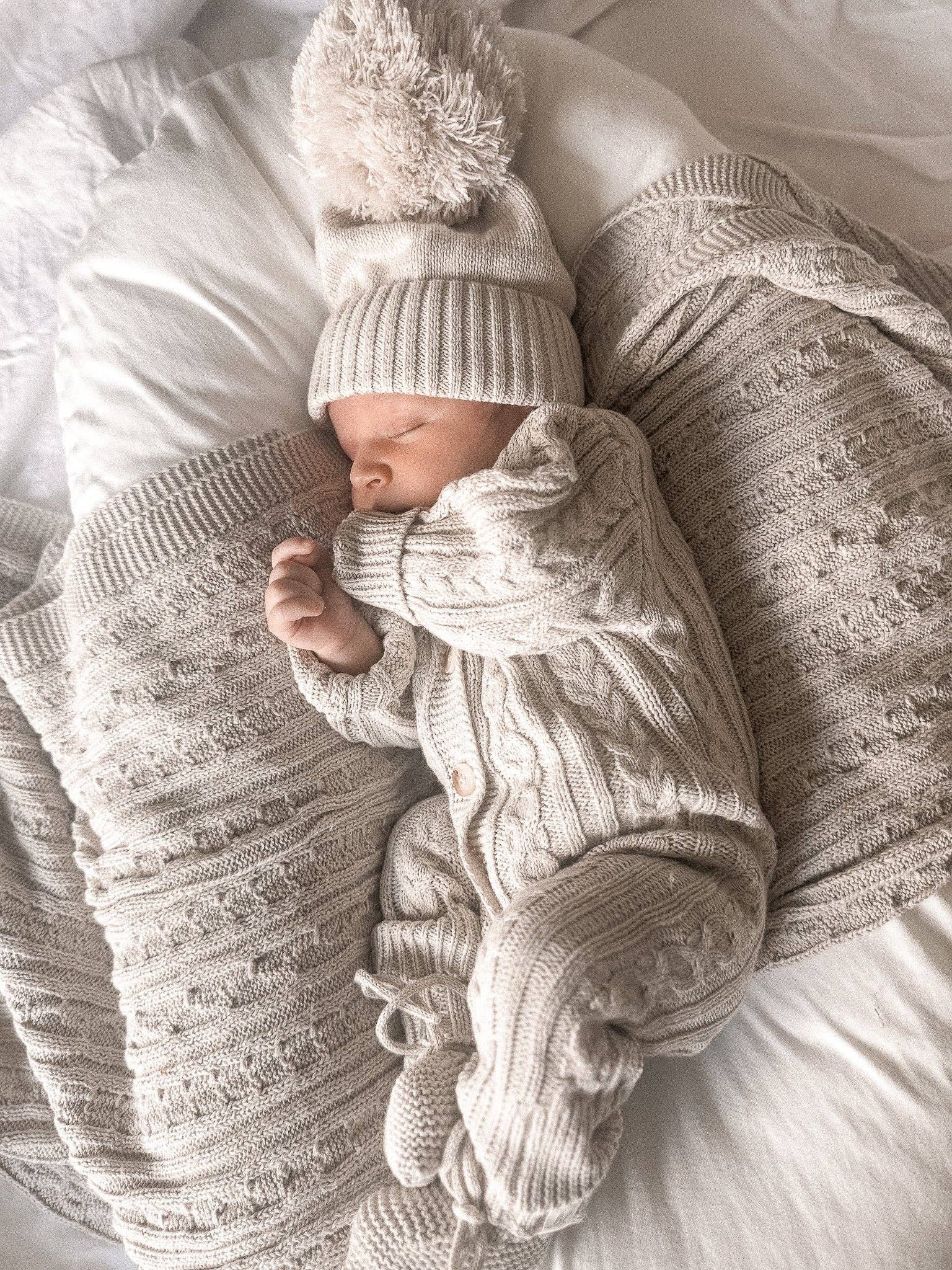 Tiny Booties - Natural