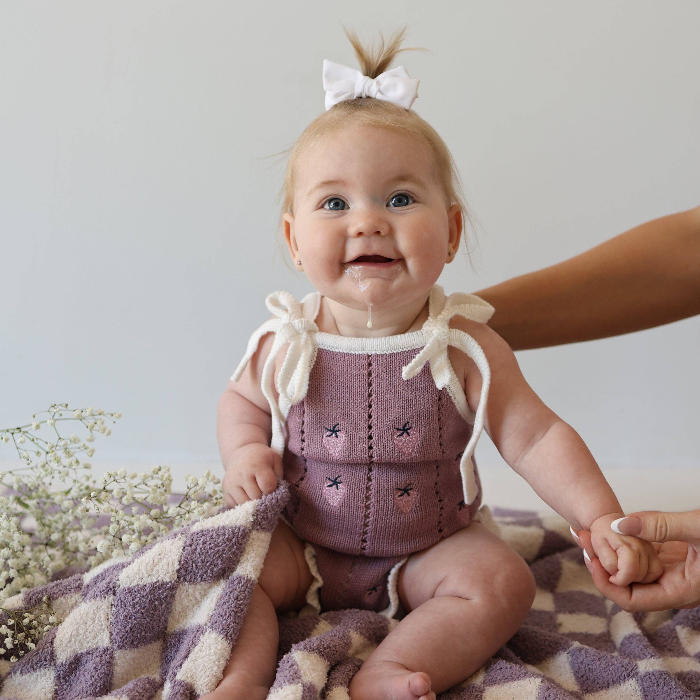 Knit Berry Romper