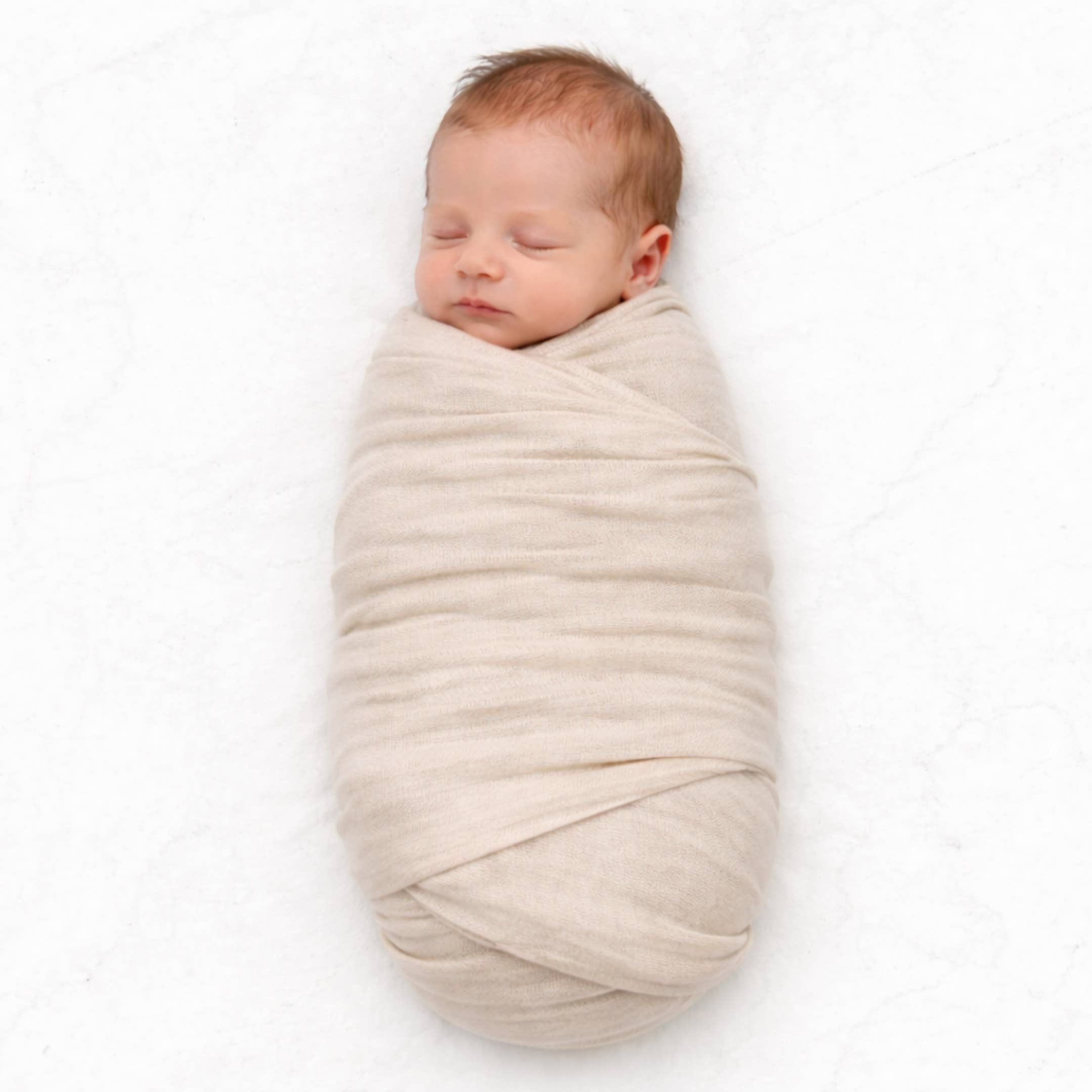 Bamboo Muslin Swaddle - Sand