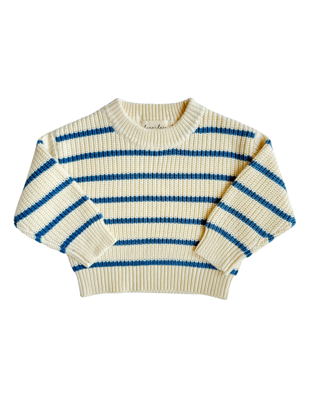 Chunky Knit Striped Sweater + Pants