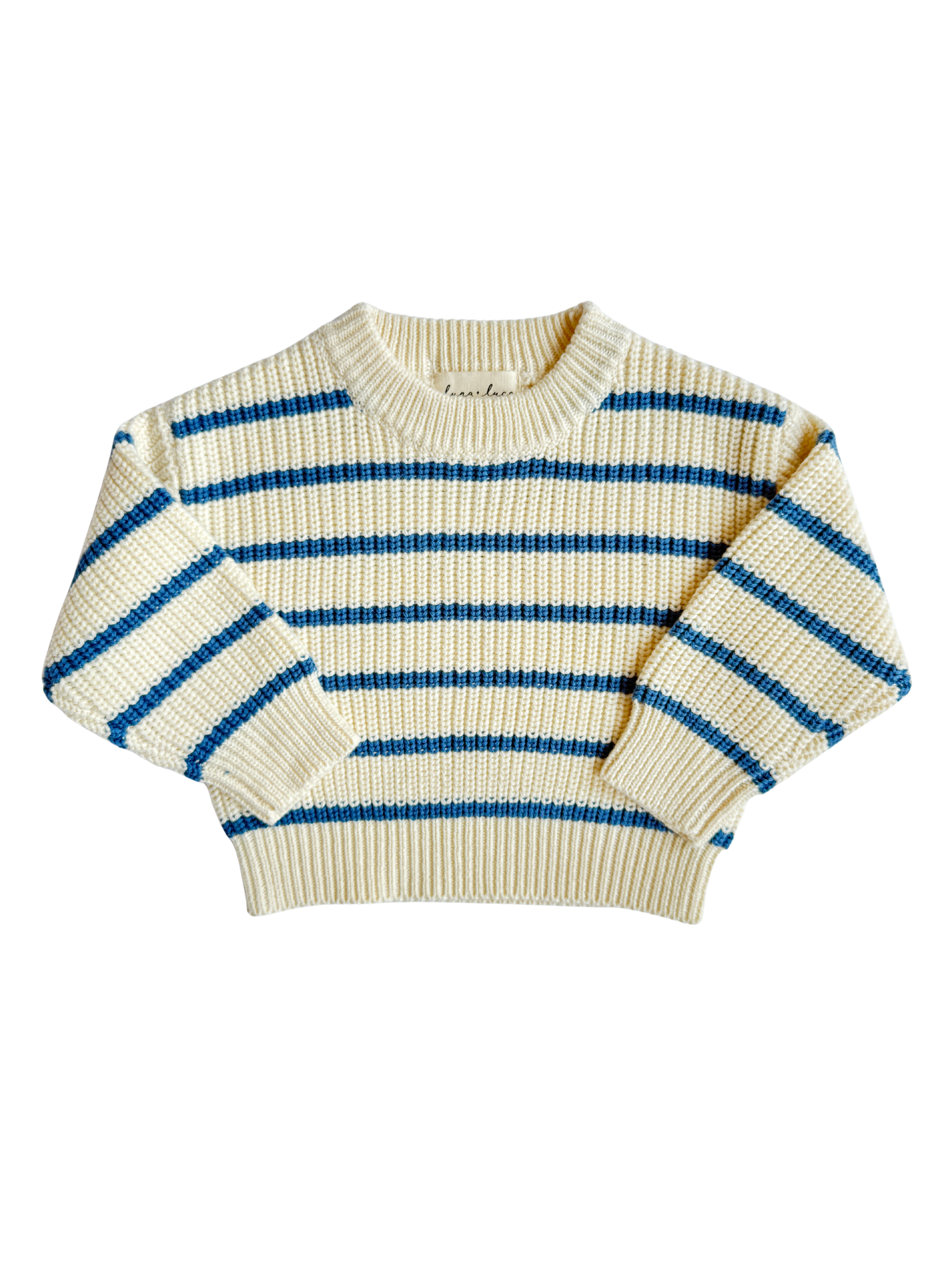 Chunky Knit Striped Sweater + Pants