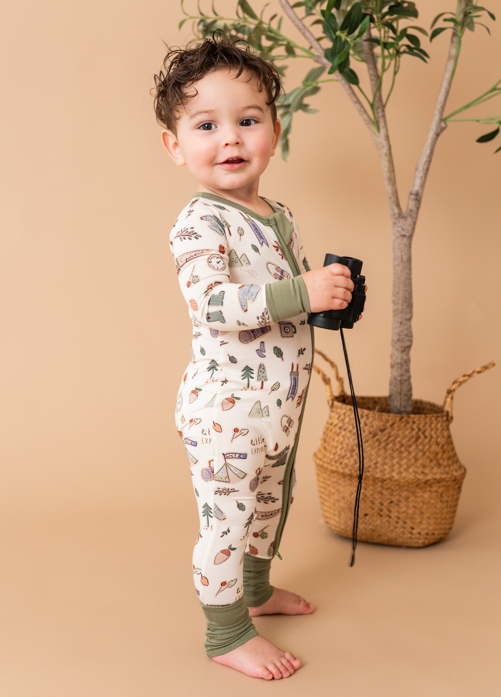 Baby Bamboo Pajamas - Bamboo Sleeper - Little Explorer
