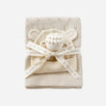 Lamb Gift Set - Blanket + Hat + Rattle