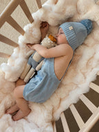 Blue Skies Dream Romper - Powder Blue