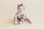 Bubble Romper | Milk & Cookies