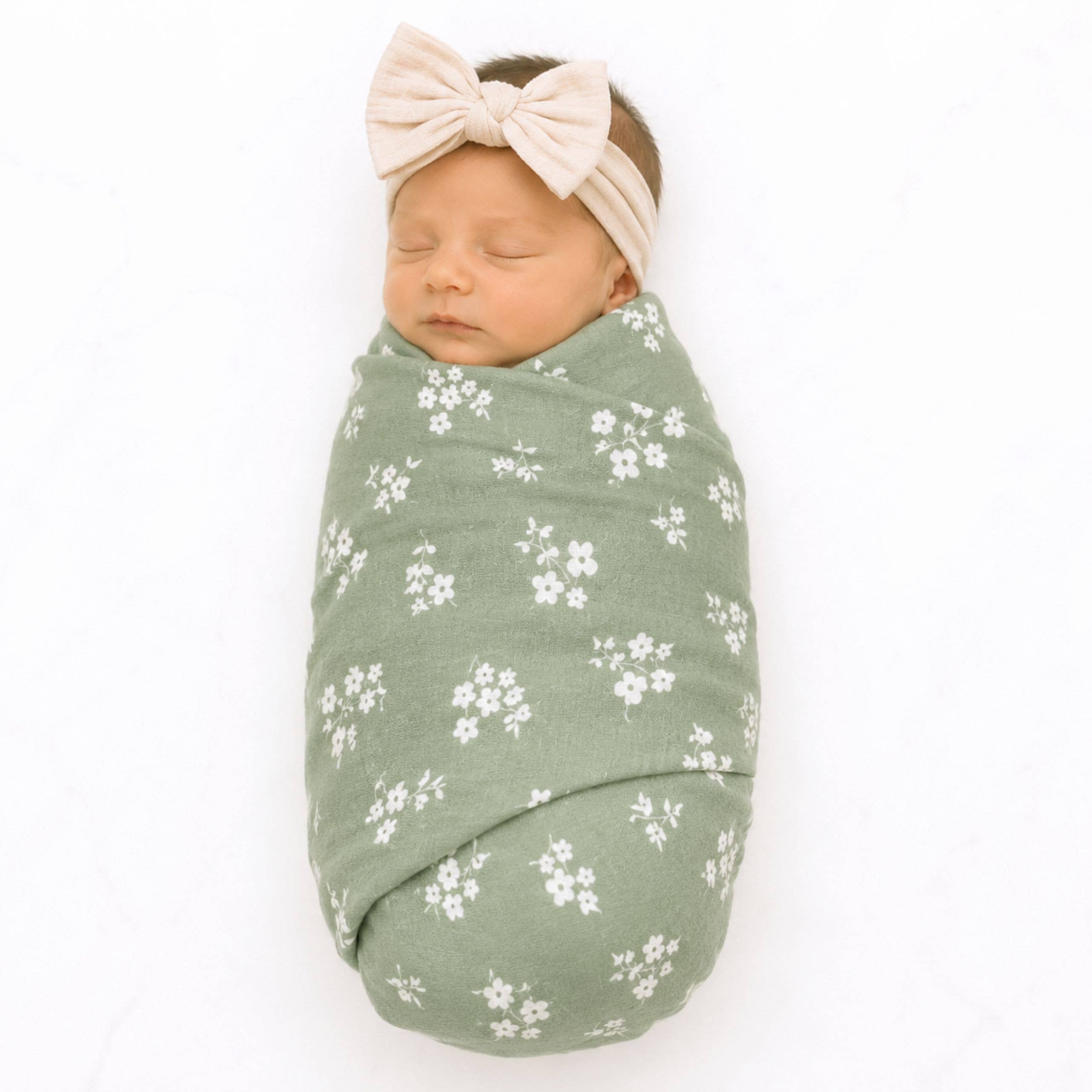 Muslin Swaddle - Blooming Daisy