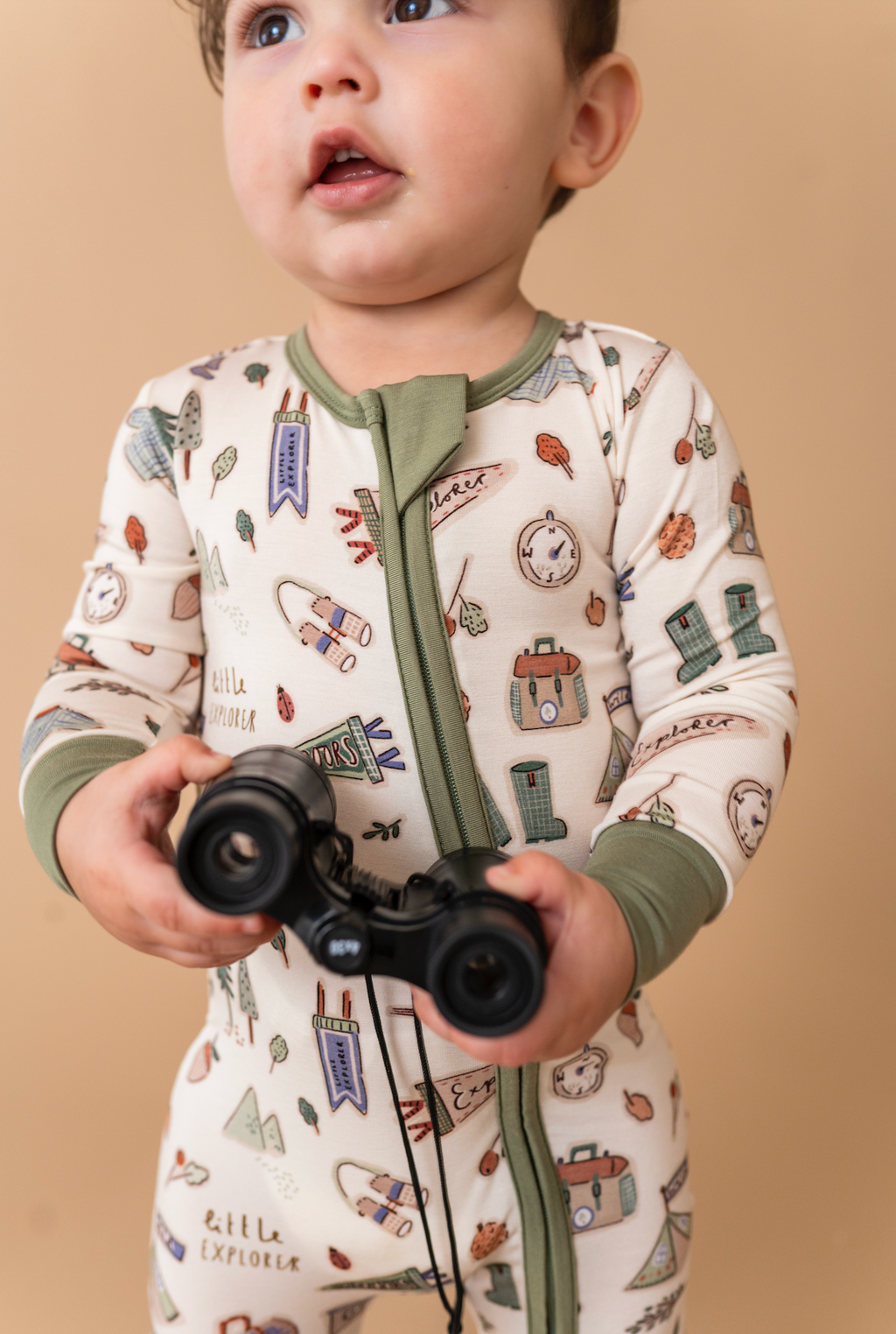 Baby Bamboo Pajamas - Bamboo Sleeper - Little Explorer