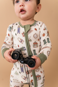 Baby Bamboo Pajamas - Bamboo Sleeper - Little Explorer